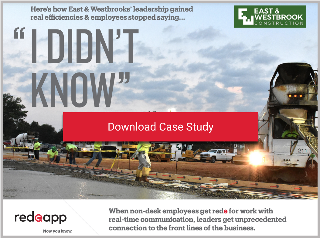 East & Westbrooks construction case study